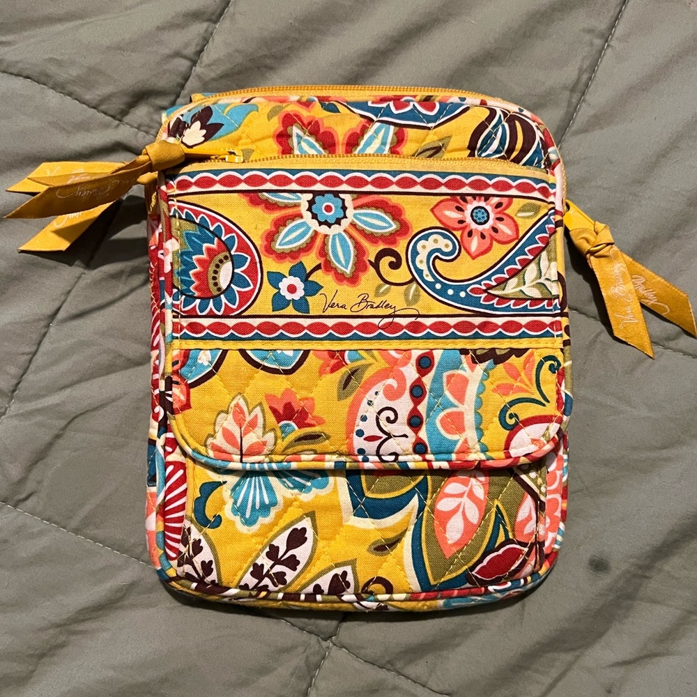 Yellow Vera Bradley Crossbody